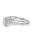 18K White Gold Diamond Ring