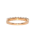 18K Rose Gold Diamond Ring
