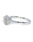 18K White Gold Diamond Ring