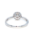 18K White Gold Diamond Ring