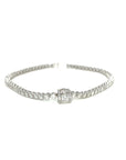 18K White Gold Diamond Bracelet