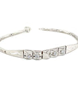 18K White Gold Diamond Bracelet