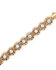 18K Rose Gold Max Illusion Tennis Diamond Bracelet