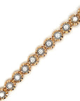 18K Rose Gold Max Illusion Tennis Diamond Bracelet