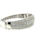 18K White Gold Bangle