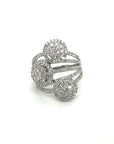 18K White Gold Diamond Ring