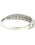 18K White Gold Bangle