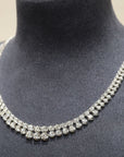 18KWhite Gold Diamond Necklace