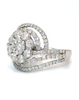 18K White Gold Diamond Ring