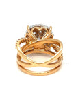 18K Rose Gold Diamond Ring