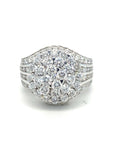 18K White Gold Diamond Ring