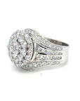 18K White Gold Diamond Ring