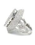 18K White Gold Diamond Ring
