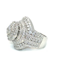 18K White Gold Diamond Ring