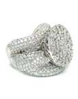 18K White Gold Diamond Ring