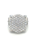 18K White Gold Diamond Ring