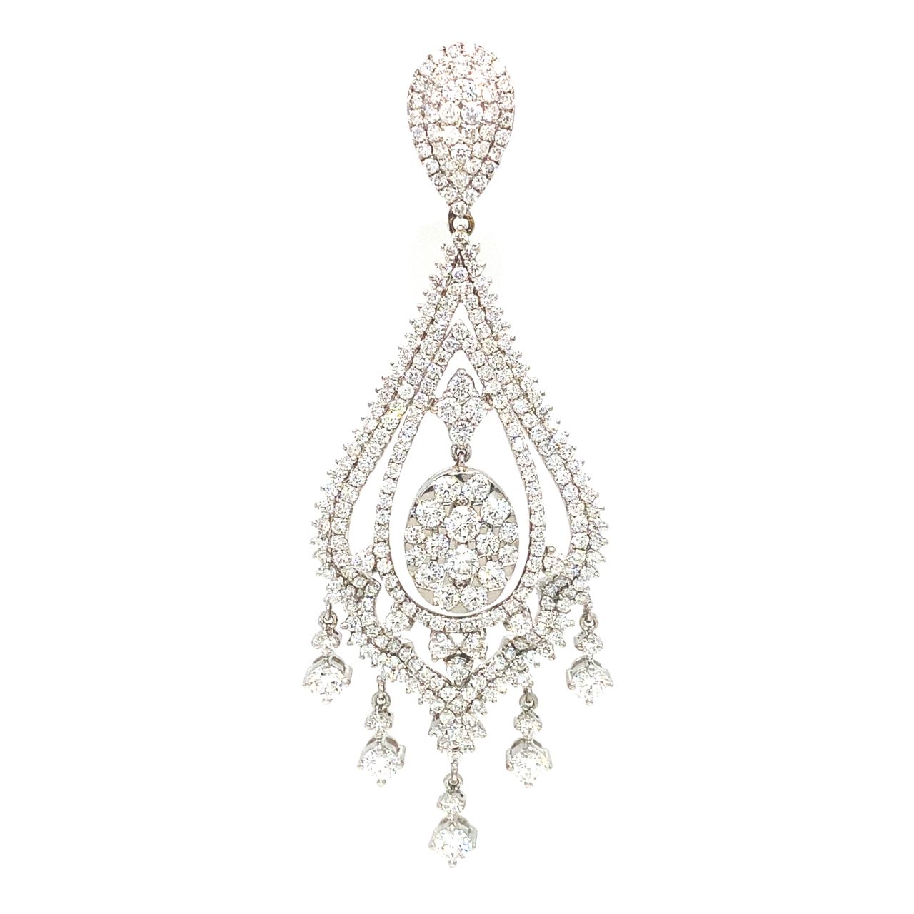 18K White Gold Pendant