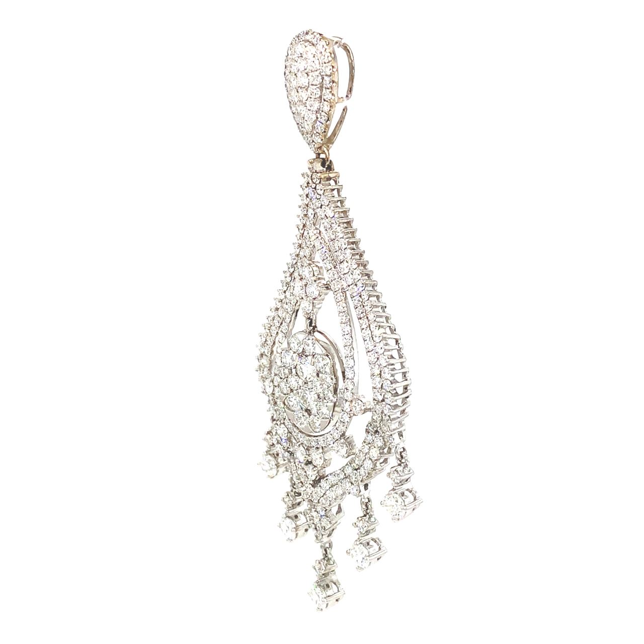 18K White Gold Pendant