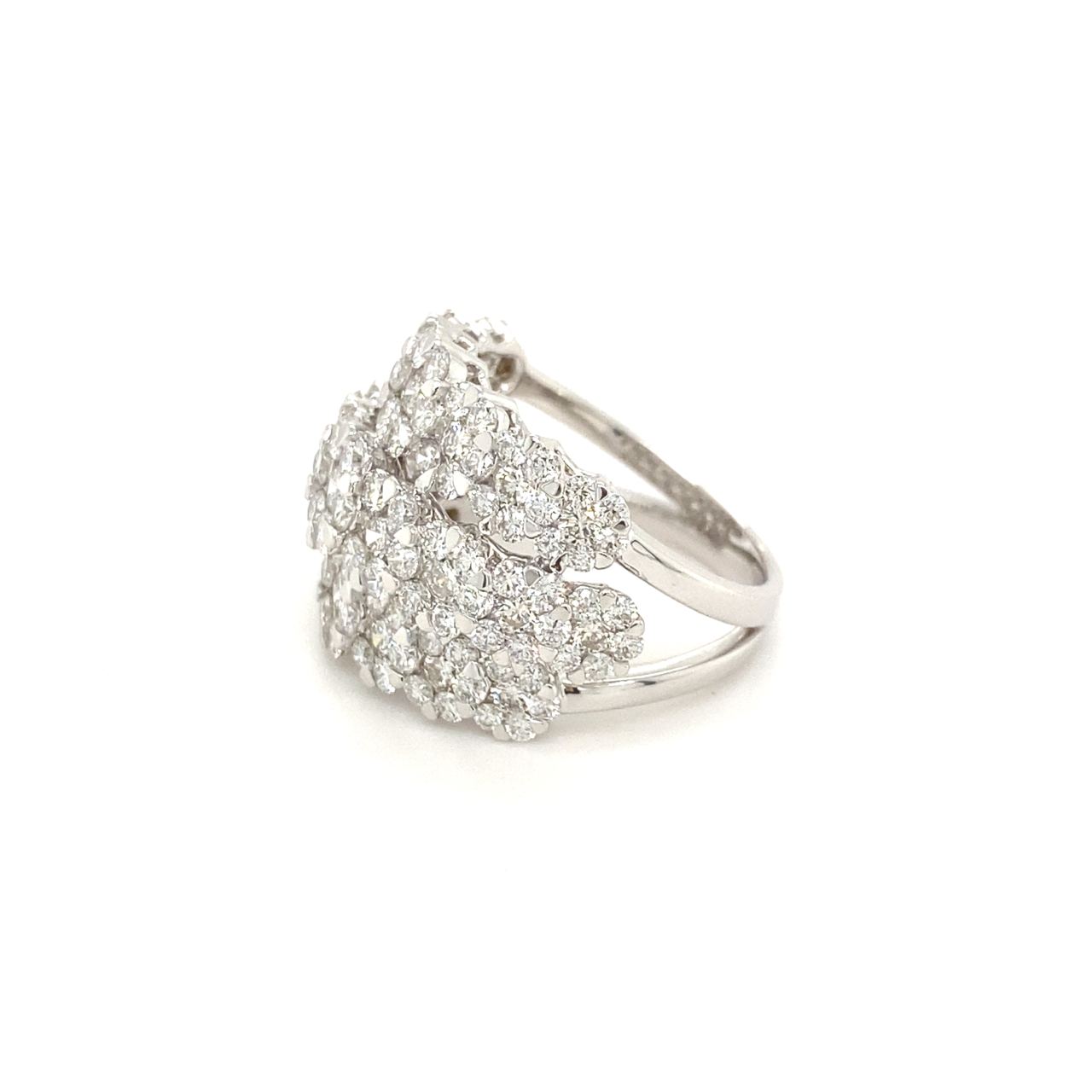 18K White Gold Diamond Ring