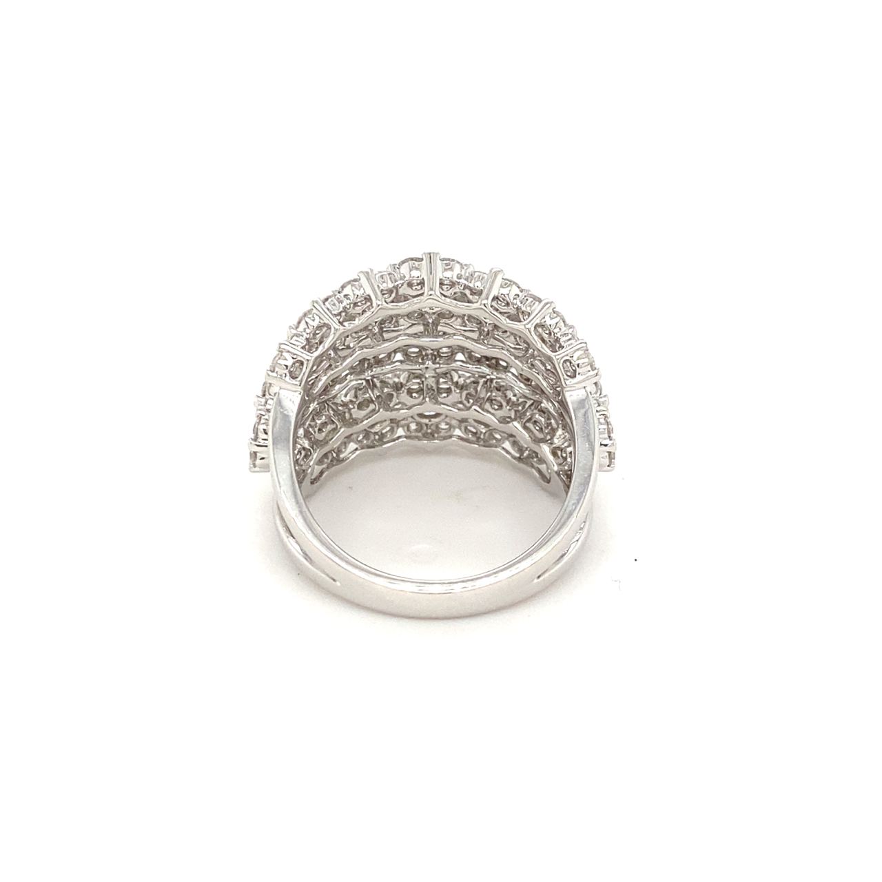 18K White Gold Diamond Ring