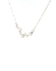 18K White Gold Pisces Zodiac Diamond Necklace