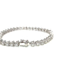 18K White Gold Diamond Bracelet