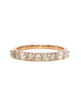 18K Rose Gold Diamond Ring