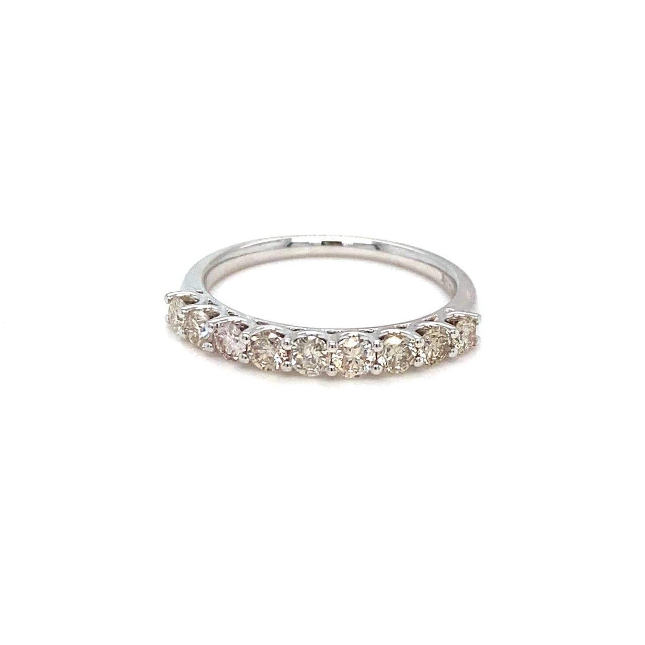 18K White Gold Diamond Ring