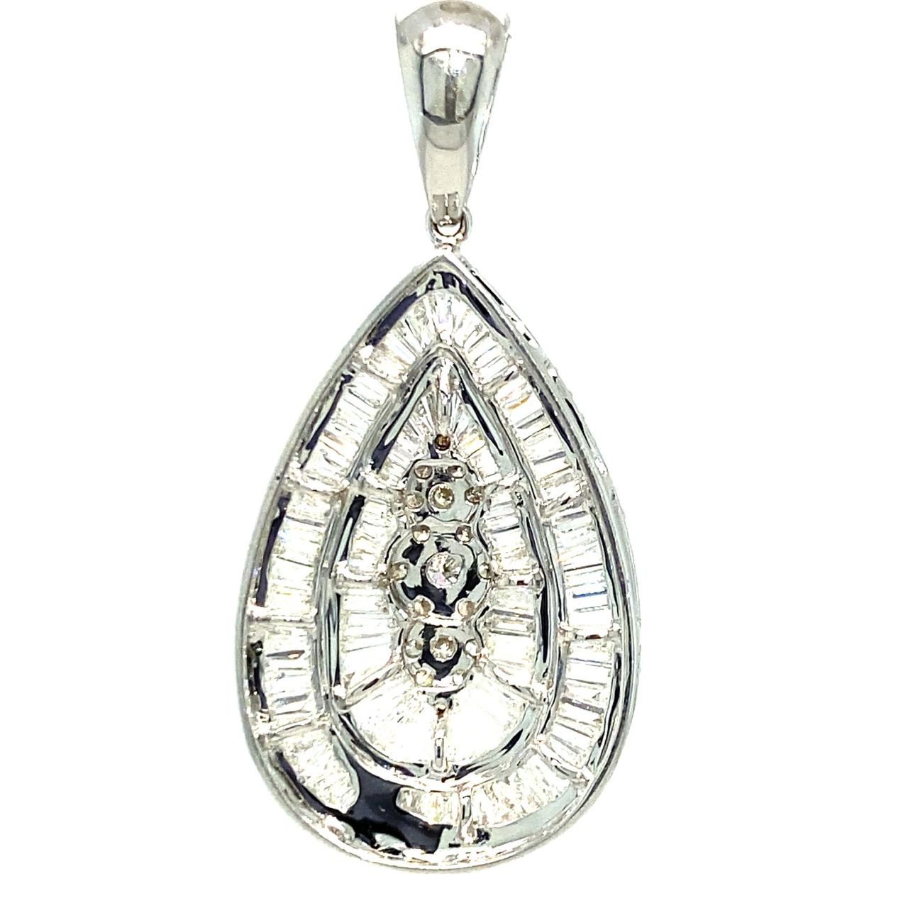 18K Diamond Pendant