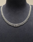 18KWhite Gold Diamond Necklace