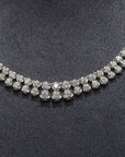 18KWhite Gold Diamond Necklace
